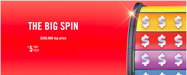 Big Spin $5 Lotto 
