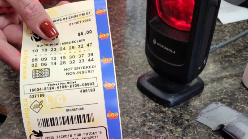 Canadian Lottery Ticket
