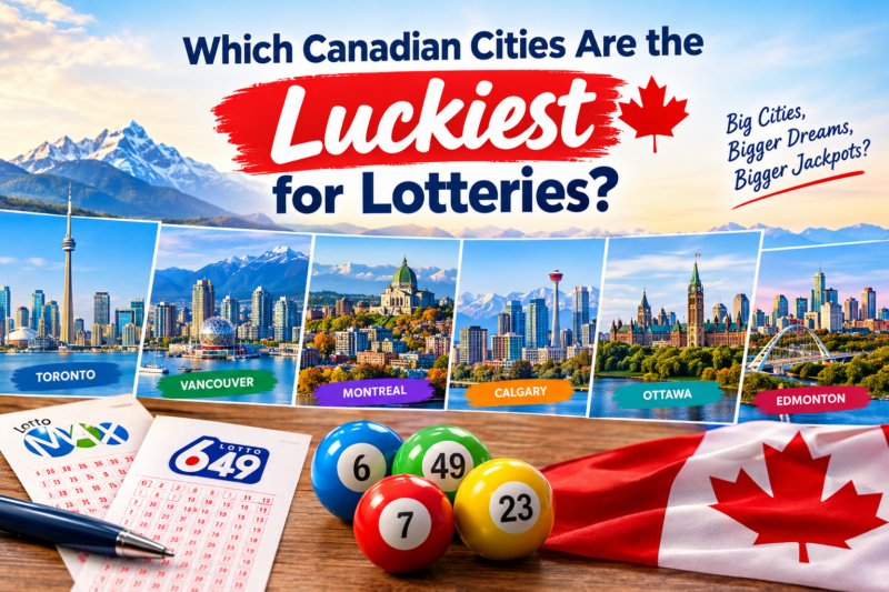 Canadian Luckiest Cities for Lotteries