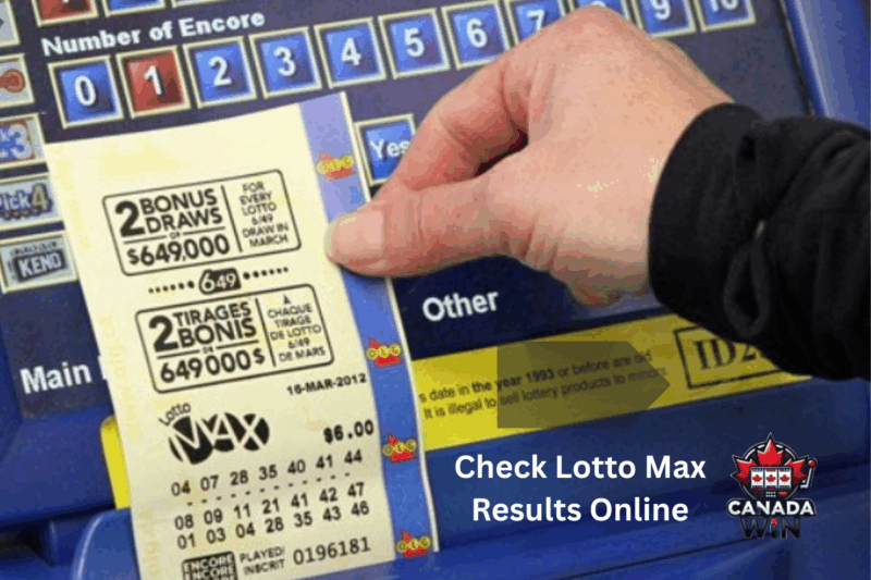 Check Lotto Max Results