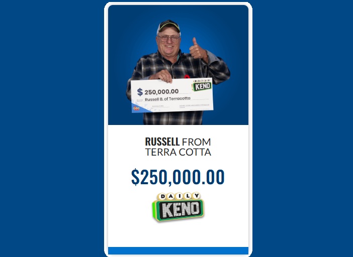 Daily Keno Winner