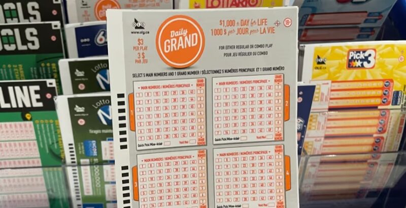 Daily Grand Lottery Ticket