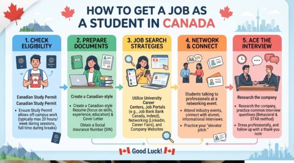 How to Get a Job as a Student in Canada
