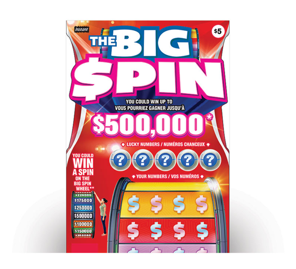 How to play Big Spin $5 Lotto 