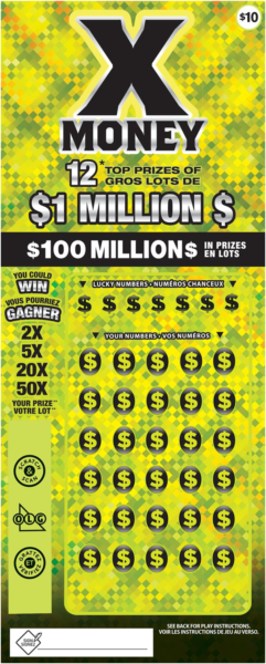 How to play X money Lottery