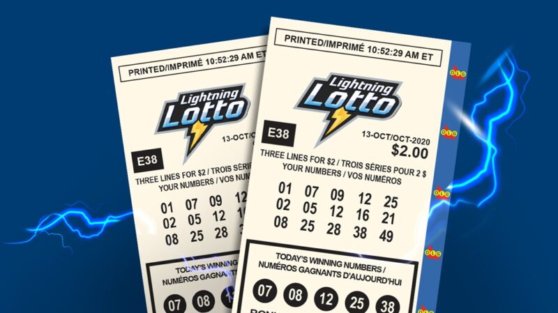 Lightning Lotto Ticket