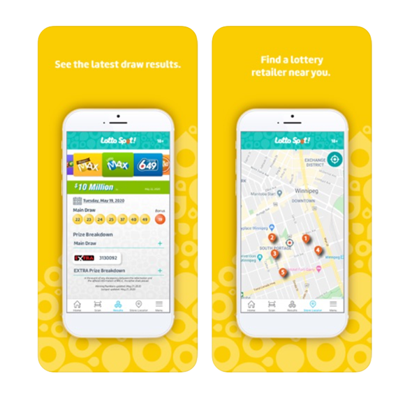 Lotto Spot app