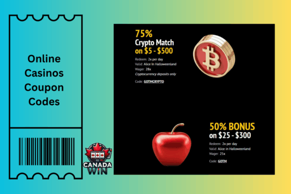 Online Casinos Coupon Codes