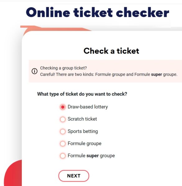 Online Ticket Checker
