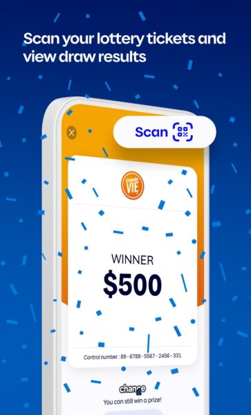 Quebec lottery app