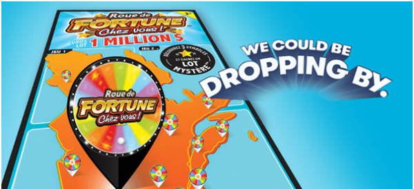 Roue de fortune chez vous- Draw
