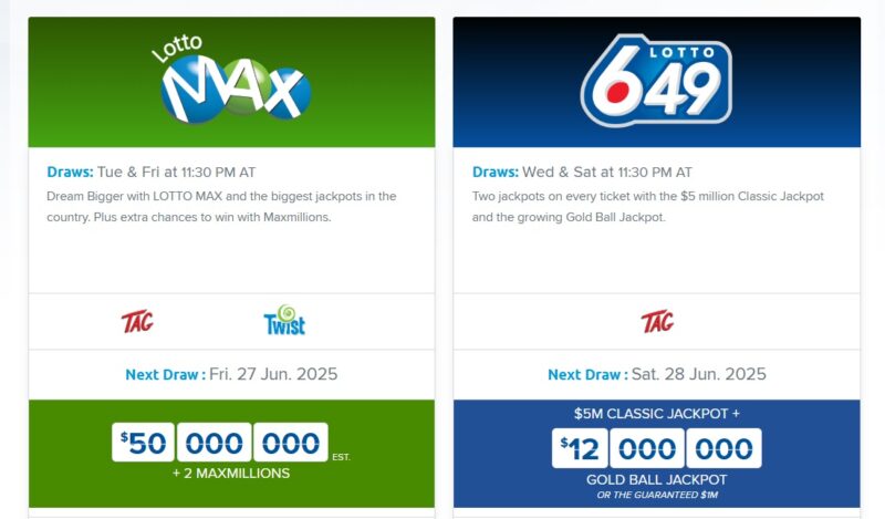 TAG Lotteries