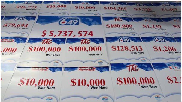 Tag Lotto Wins