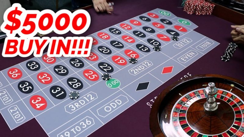 The high-limit roulette bets