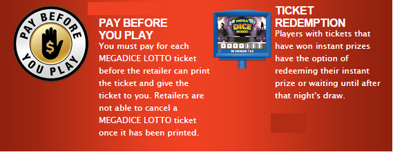 Mega Dice Lotto Play