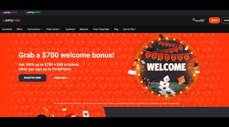 party poker casino